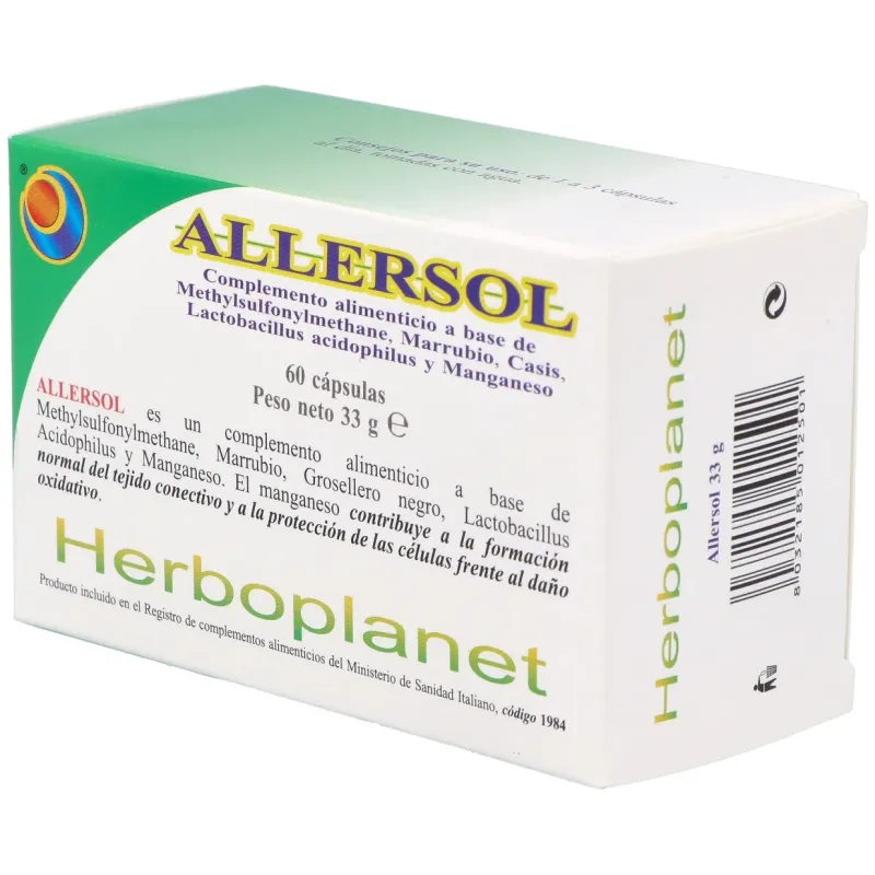 Allersol blister 60cap. | Farmacia Barata