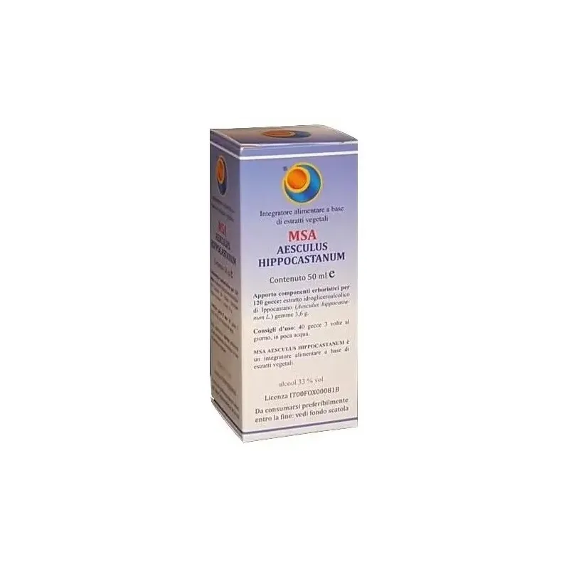 Msa aesculus hip. yemas castaño de indias 50ml. | Farmacia Barata