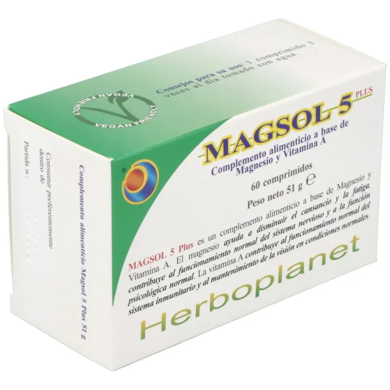 Magsol 5 plus 60comp. | Farmacia Barata