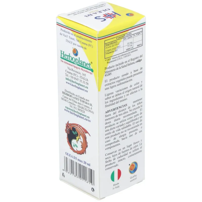 Olea d3 max gotas 20ml. | Farmacia Barata