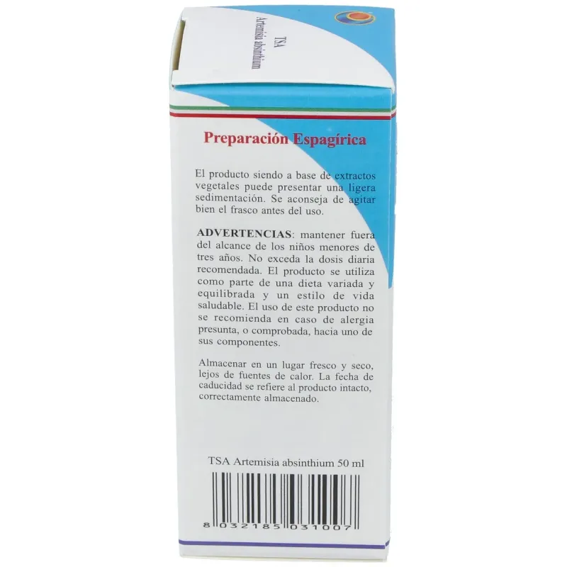 Tsa artemisa absinthium sumidades floridas 50ml. | Farmacia Barata