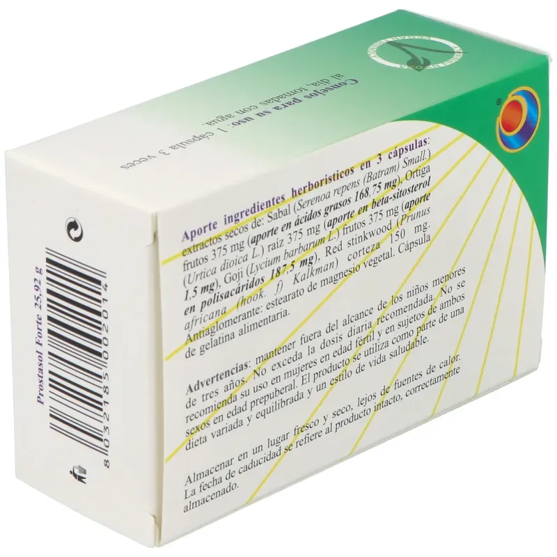 Prostasol forte 48cap. | Farmacia Barata