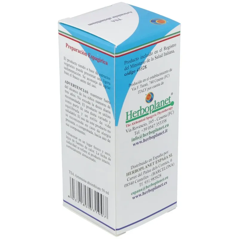 Tsa artemisa absinthium sumidades floridas 50ml. | Farmacia Barata