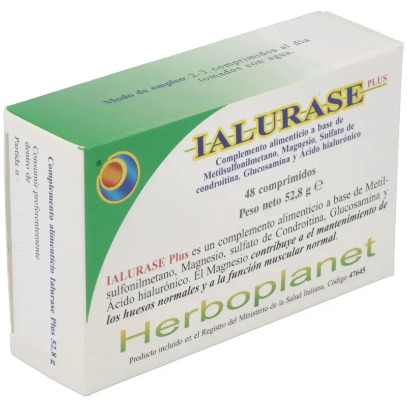 Ialurase plus 48comp. | Farmacia Barata