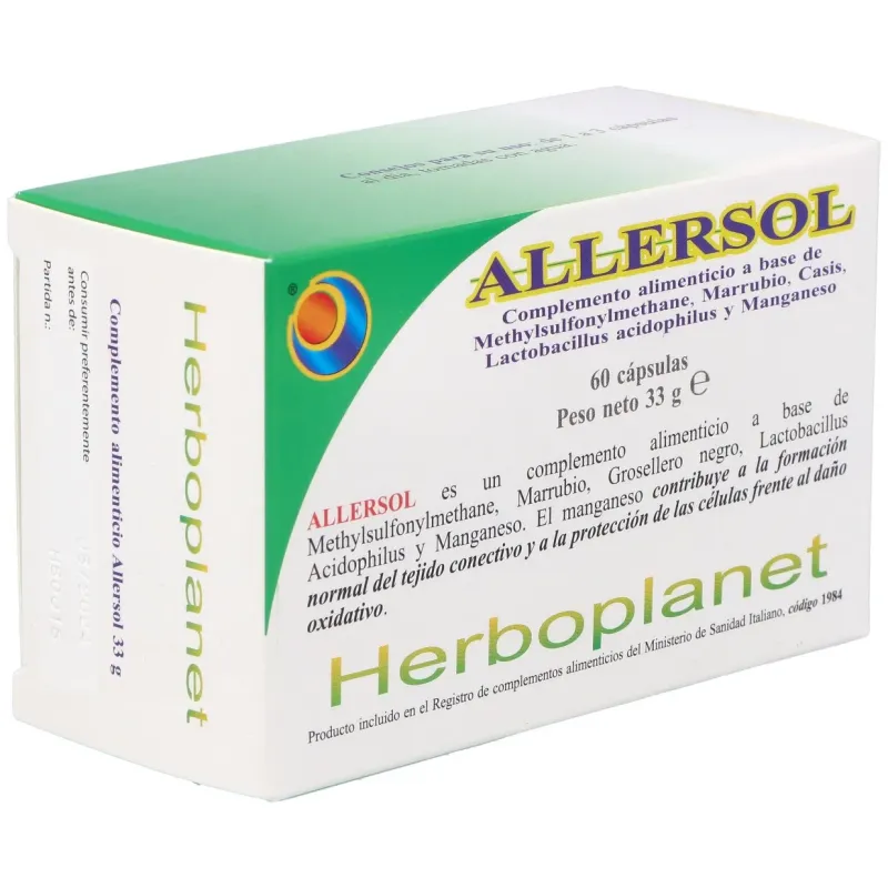 Allersol blister 60cap. | Farmacia Barata