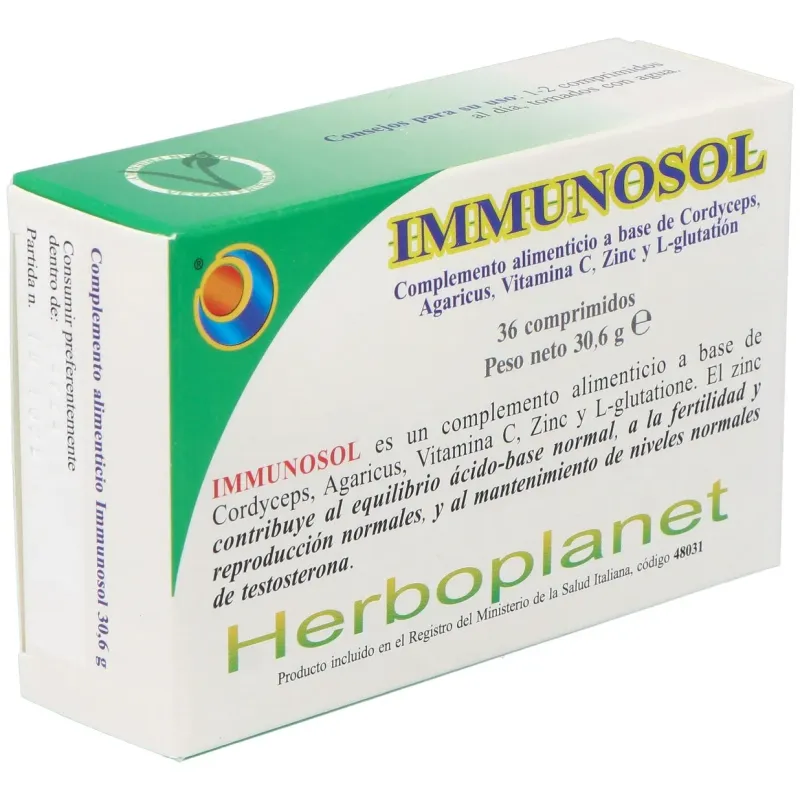 Immunosol 36comp. | Farmacia Barata