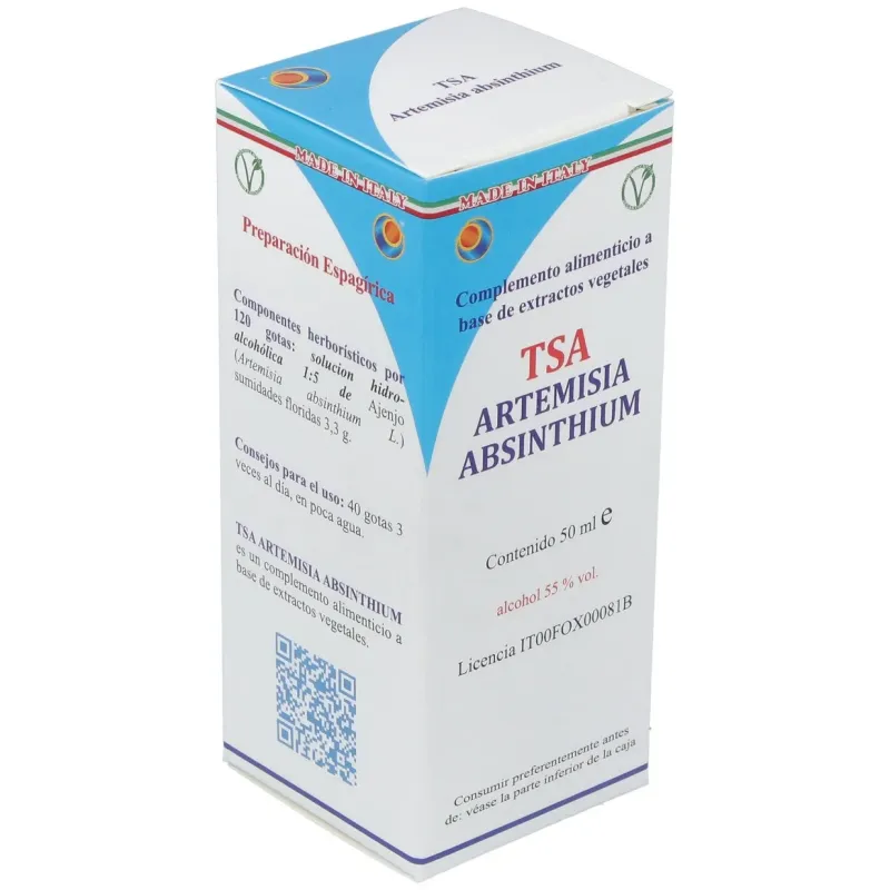 Tsa artemisa absinthium sumidades floridas 50ml. | Farmacia Barata