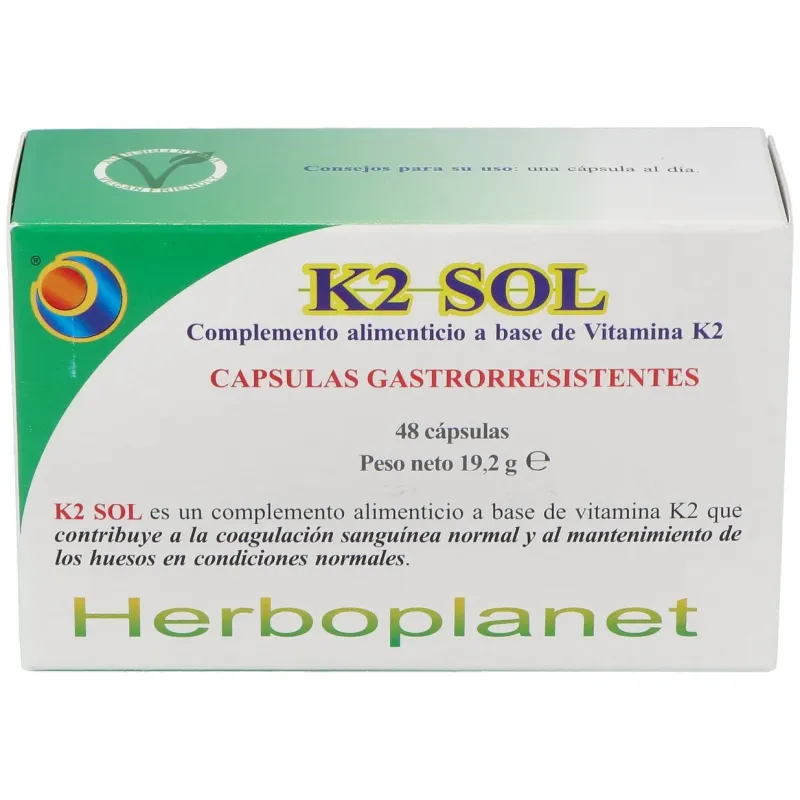 K2 sol 48cap. | Farmacia Barata K2 sol 48cap. | Farmacia Barata