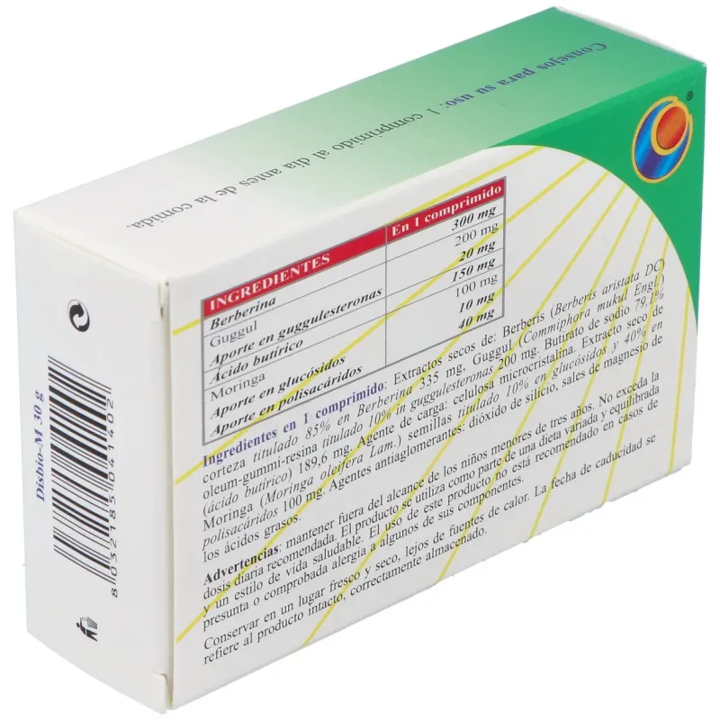 Disbio-m 30comp. | Farmacia Barata
