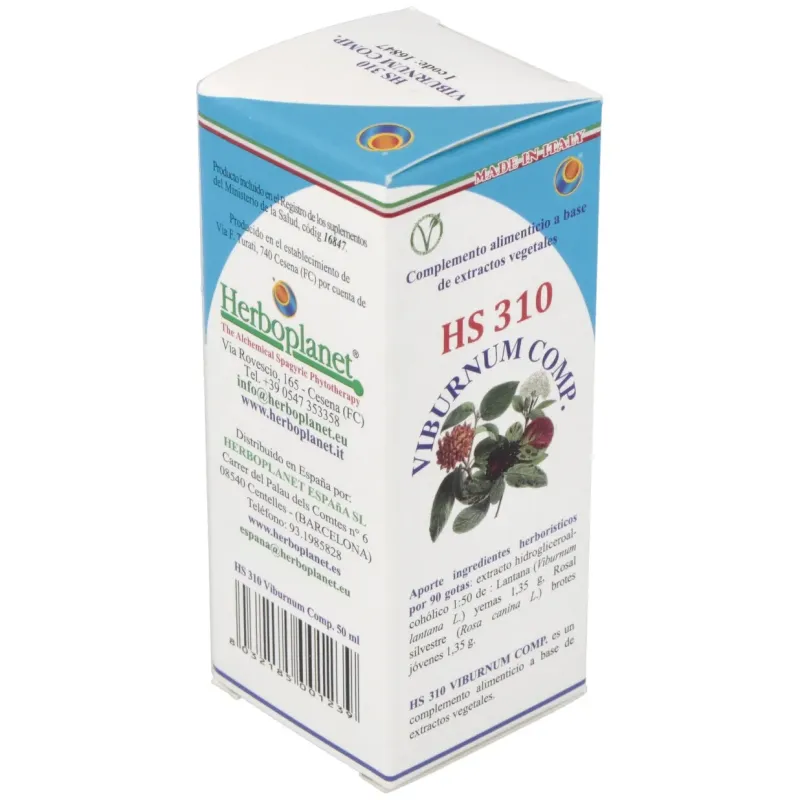 Herboplanet hs 310 viburnum 50ml | Farmacia Barata