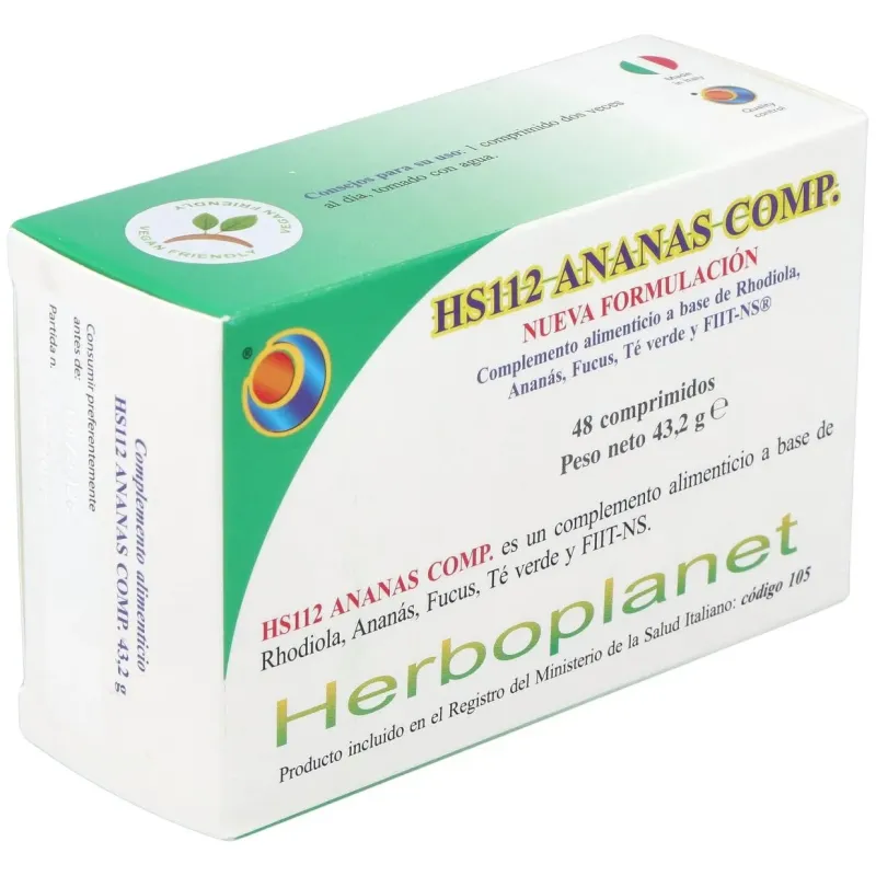 Hs 112 ananas comp. 48comp. | Farmacia Barata