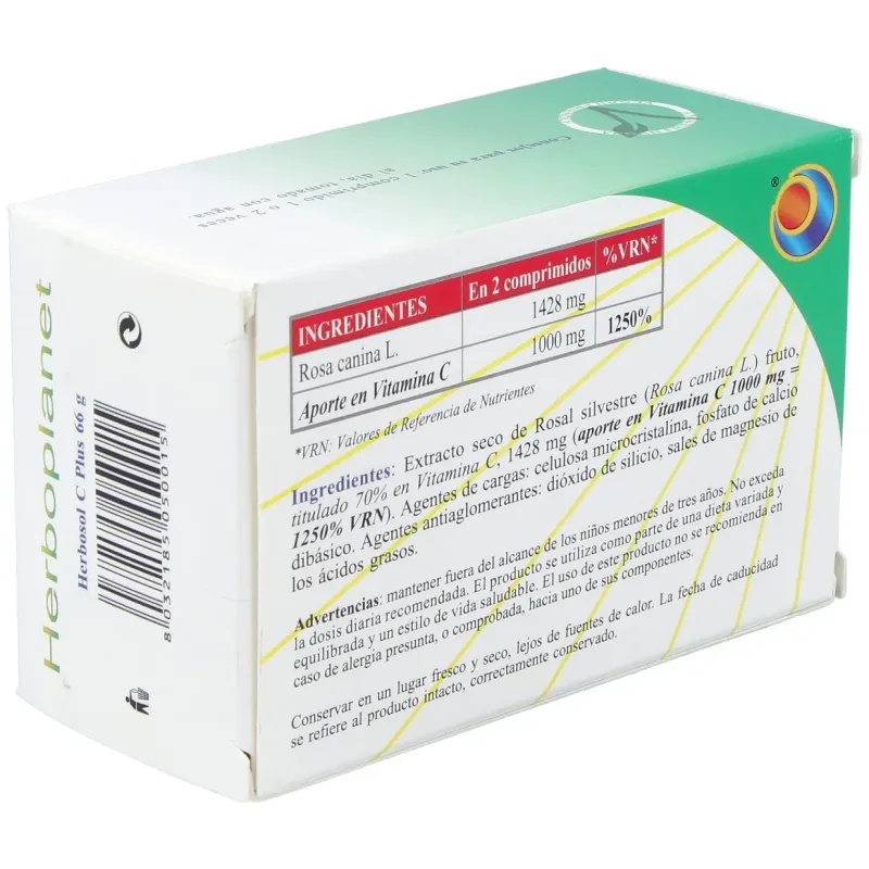 Herbosol c plus 60comp. | Farmacia Barata