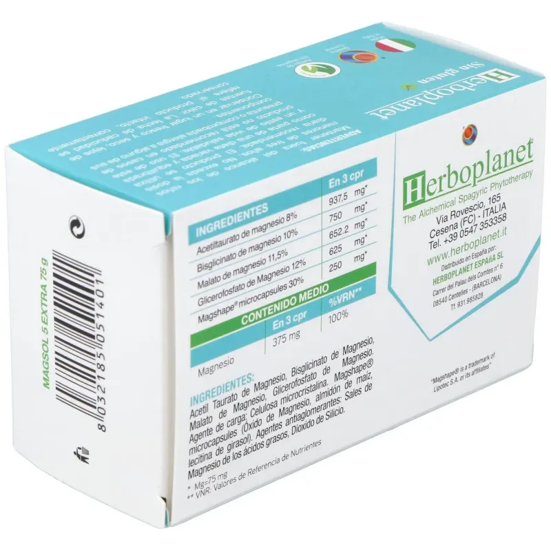 Magsol 5 extra 60comp. | Farmacia Barata