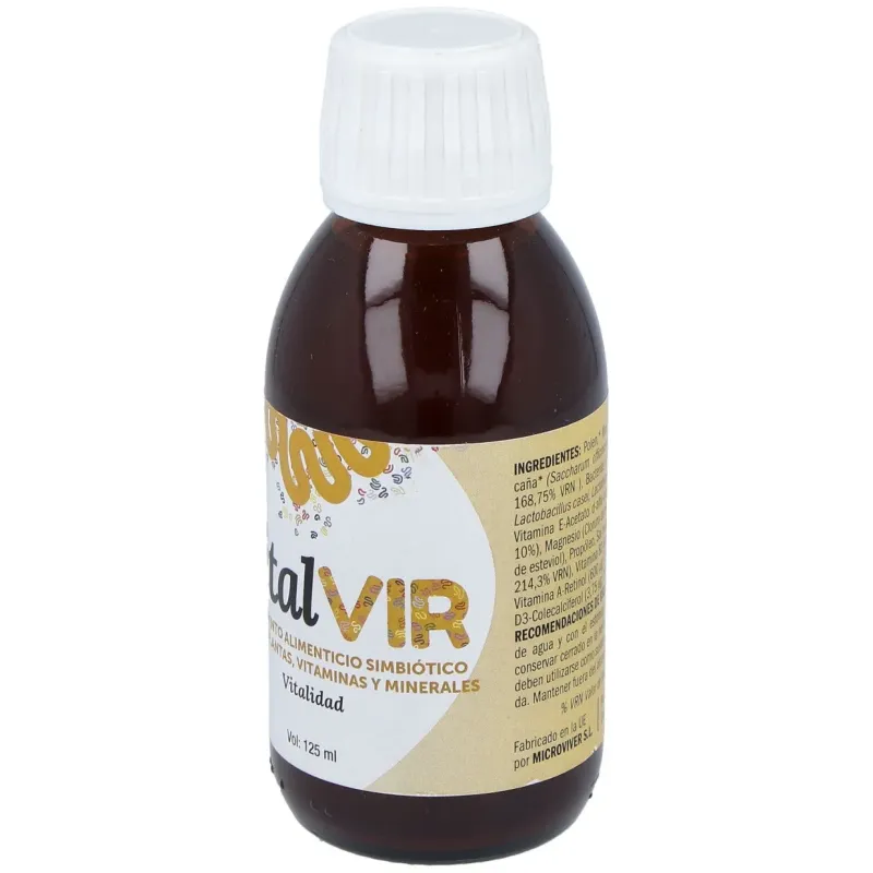 Vitalvir fermento probiotico 125ml. | Farmacia Barata