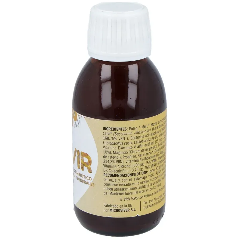 Vitalvir fermento probiotico 125ml. | Farmacia Barata