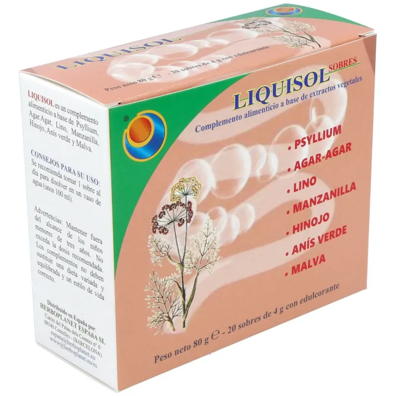 Liquisol 20sbrs. | Farmacia Barata