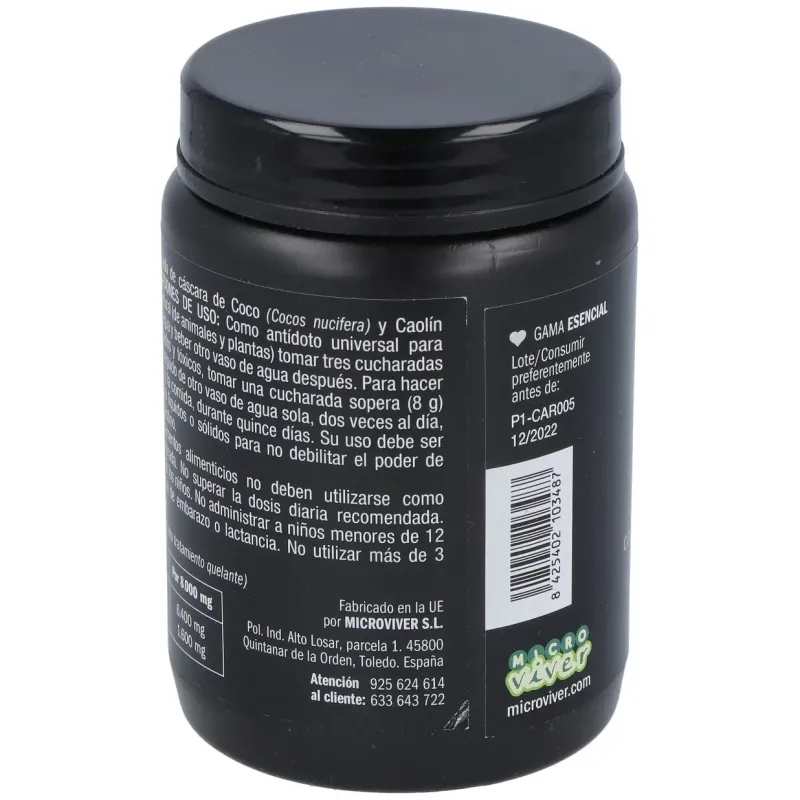 Microviver carbón-v activo 150g | Farmacia Barata