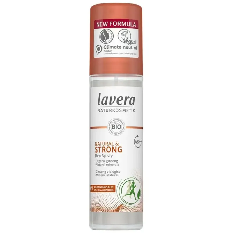 Lavera desodorante spray 48h + strong y natural 75ml | Farmacia Barata Lavera desodorante spray 48h + strong y natural 75ml | Farmacia Barata