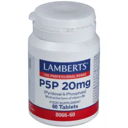 P5p 20mg. piridoxal-5-fosfato 60comp. | Farmacia Barata