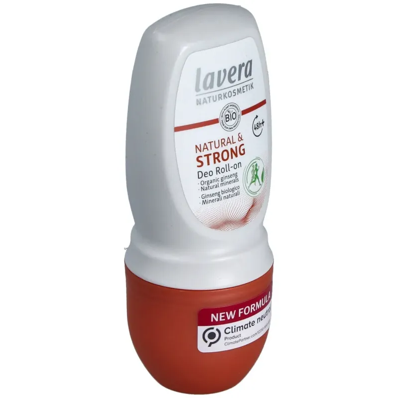 Lavera desodorante roll-on 48h + strong y natural 50ml | Farmacia Barata Lavera desodorante roll-on 48h + strong y natural 50ml | Farmacia Barata