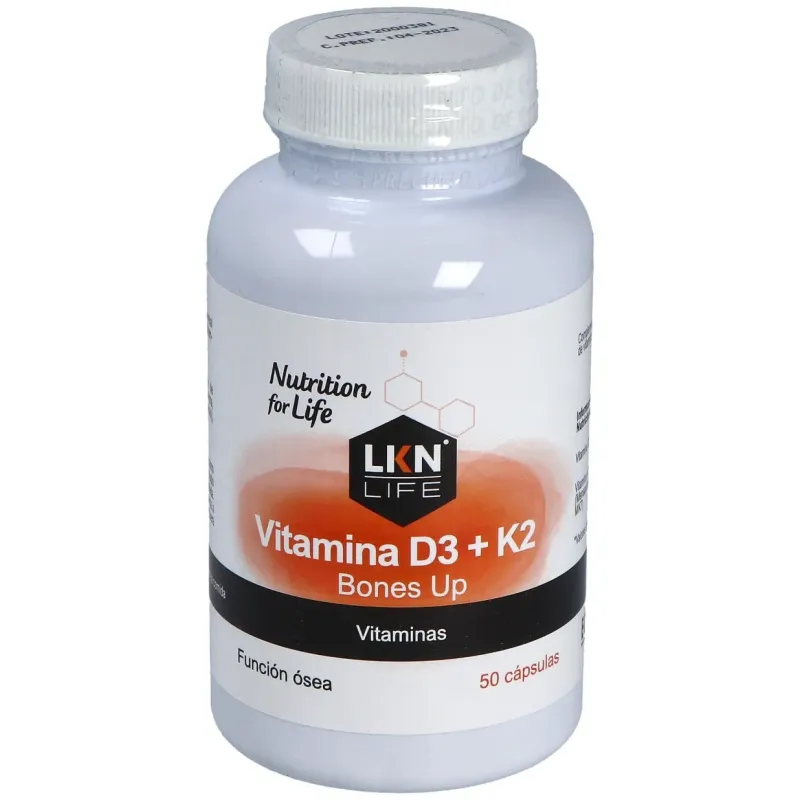 Bones up vitamina d3+k2 50comp. | Farmacia Barata