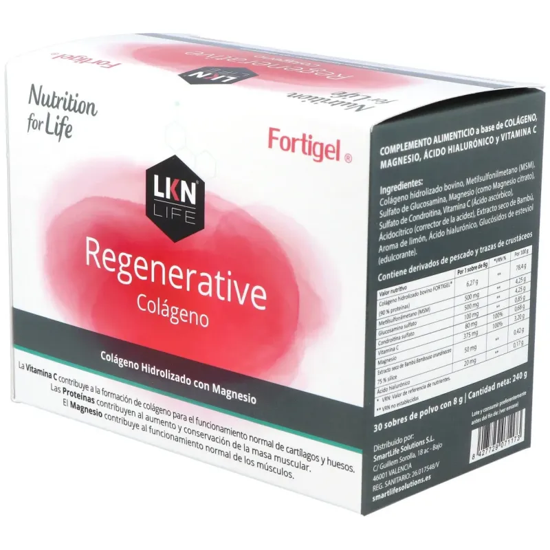 Fortigel lkn regenerative colágeno 30uds | Farmacia Barata
