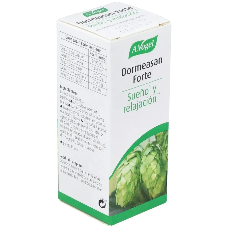 A. vogel dormeasan forte 30comp | Farmacia Barata