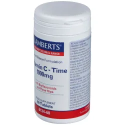 Vit.c 1000mg. time de liberacion sostenida 60 comp | Farmacia Barata