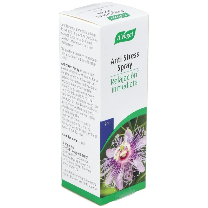 A. vogel anti stress spray 20ml | Farmacia Barata A. vogel anti stress spray 20ml | Farmacia Barata