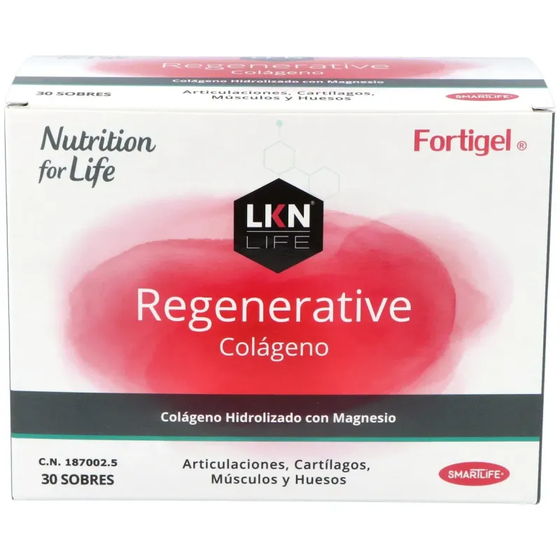 Fortigel lkn regenerative colágeno 30uds | Farmacia Barata