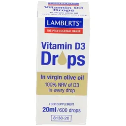 Lamberts vitamina d3 en gotas 20ml