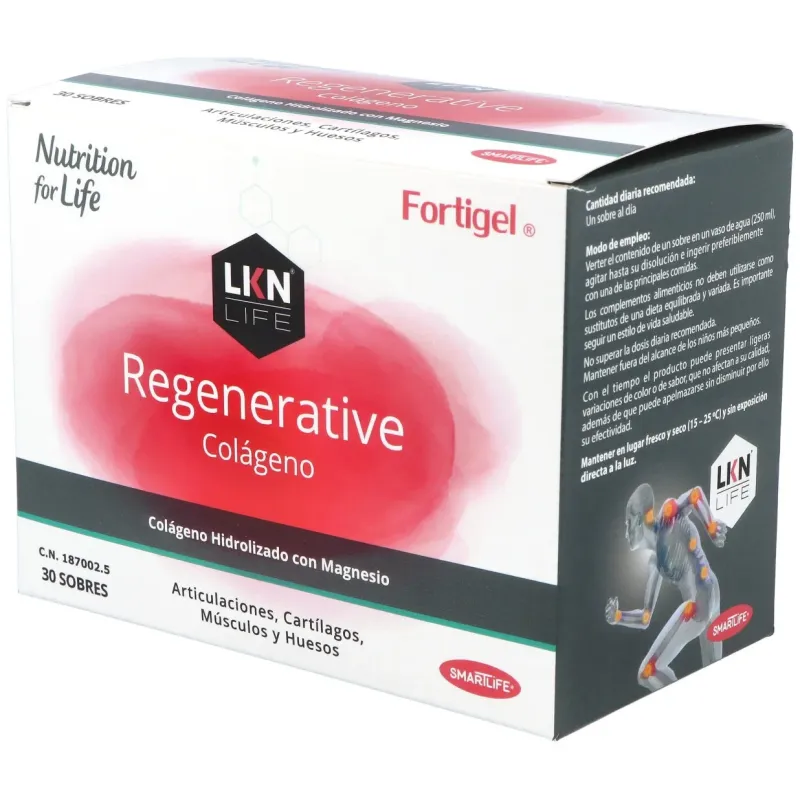 Fortigel lkn regenerative colágeno 30uds | Farmacia Barata