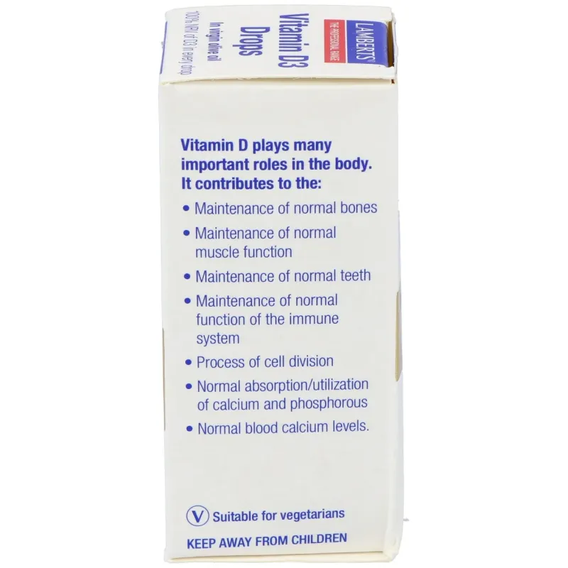 Lamberts vitamina d3 en gotas 20ml | Farmacia Barata Lamberts vitamina d3 en gotas 20ml | Farmacia Barata