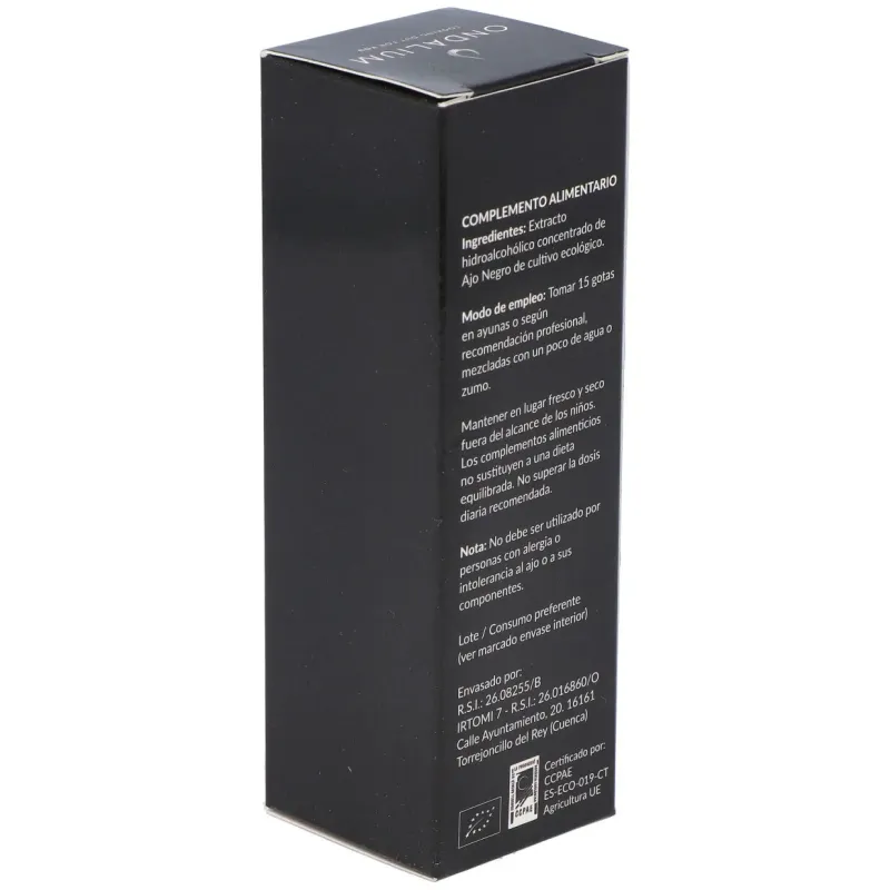 Ondalium extracto de ajo negro 30ml. | Farmacia Barata