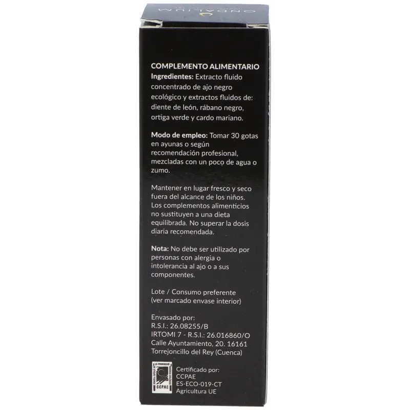 Depur extracto ajo negro eco 30ml. ondalium | Farmacia Barata