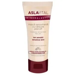 Asla Vital (dra. Ana Aslan) Aslavital Mascarilla Detoxificante con Carbon Activo, 100 ml