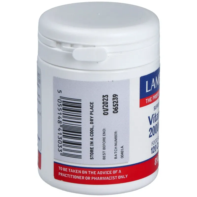 Lamberts vit d3 2.000 ui 120caps | Farmacia Barata