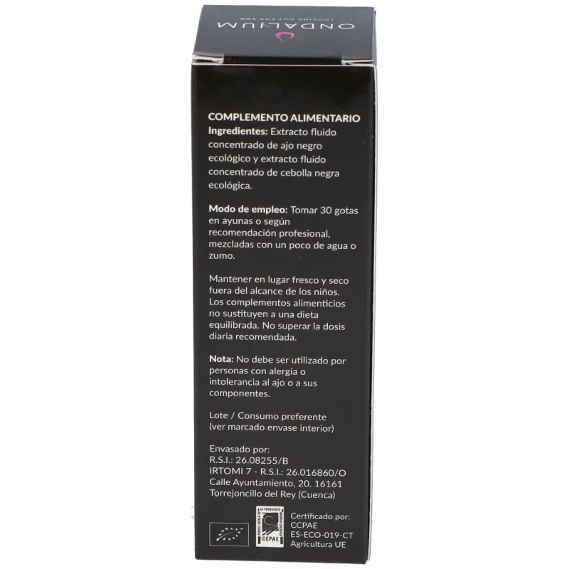 Circul extracto ajo negro eco 30ml. ondalium | Farmacia Barata