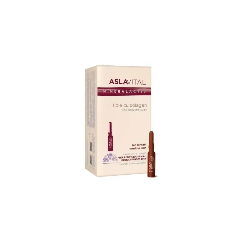 Aslavital ampollas colageno 10x2ml | Farmacia Barata
