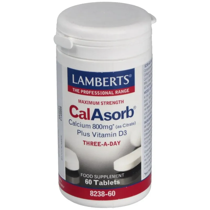 Calasorb citrato de calcio 800mg.60comp. | Farmacia Barata