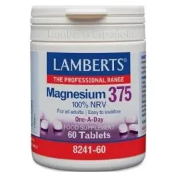 Lamberts Magnesio 375, 60 comprimidos