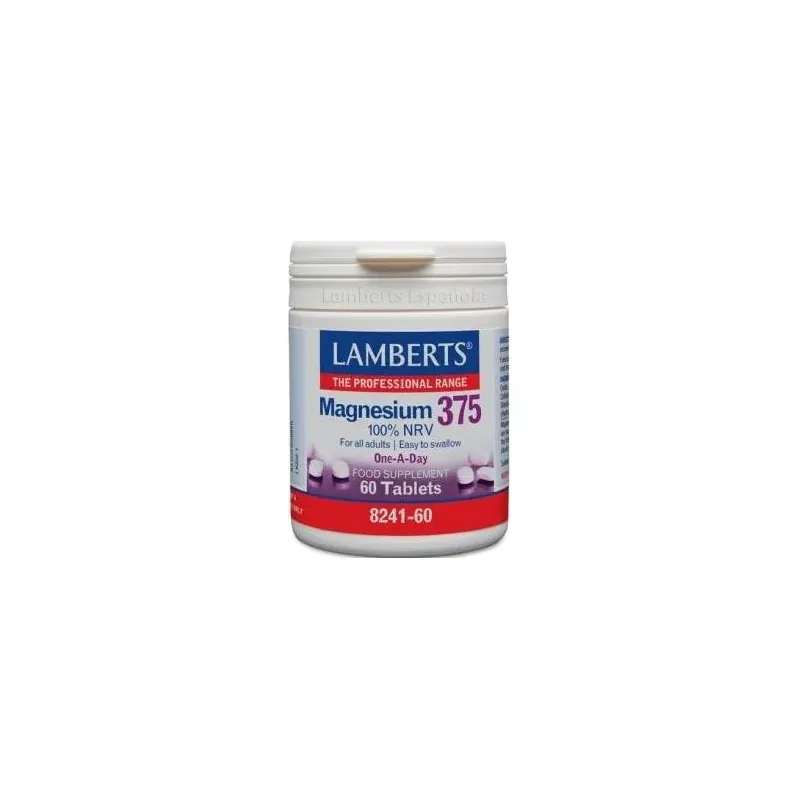 Lamberts magnesio 375 60comp | Farmacia Barata