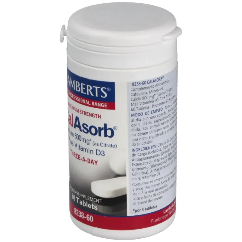 Calasorb citrato de calcio 800mg.60comp. | Farmacia Barata