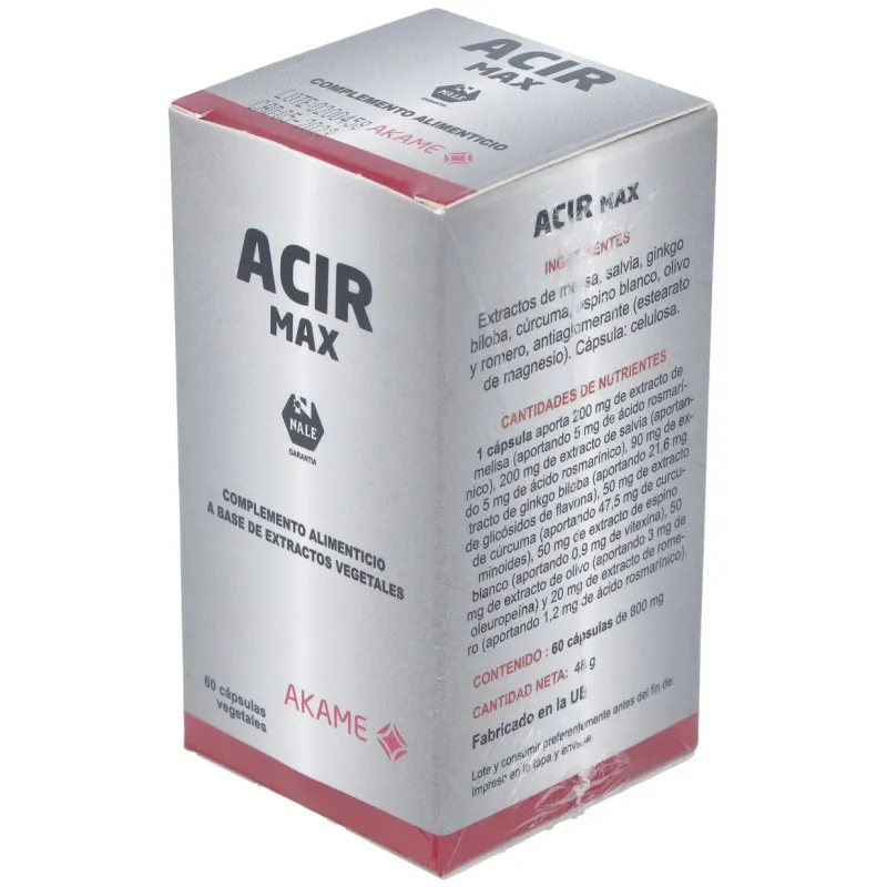 Akame acir max 60caps | Farmacia Barata