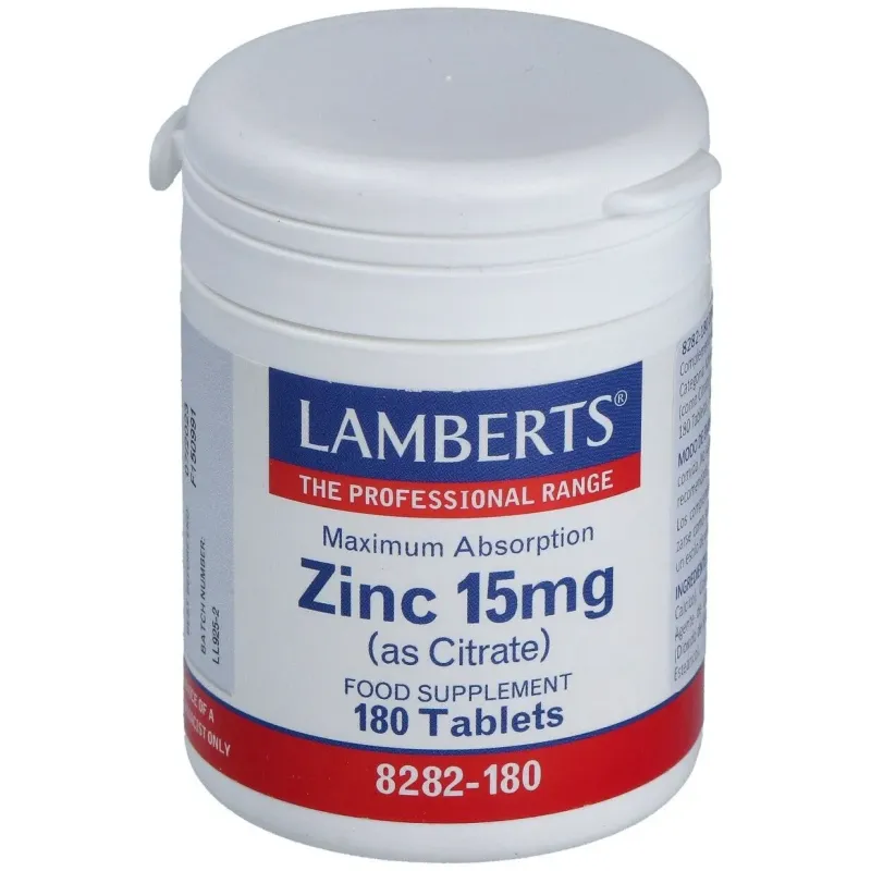 Zinc (como citrato) 15 mg. 180comp. | Farmacia Barata Zinc (como citrato) 15 mg. 180comp. | Farmacia Barata