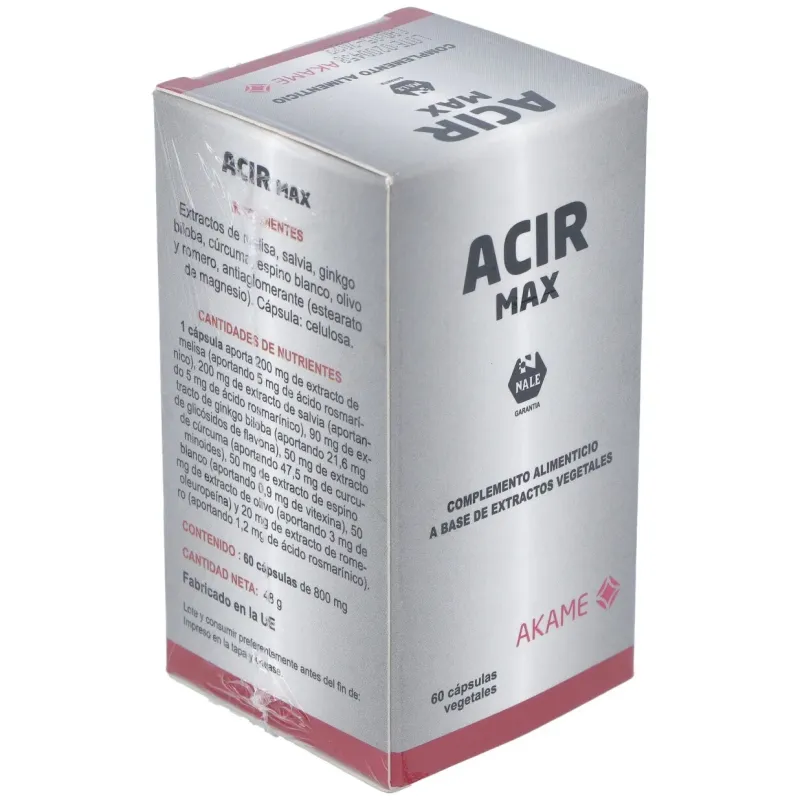 Akame acir max 60caps | Farmacia Barata