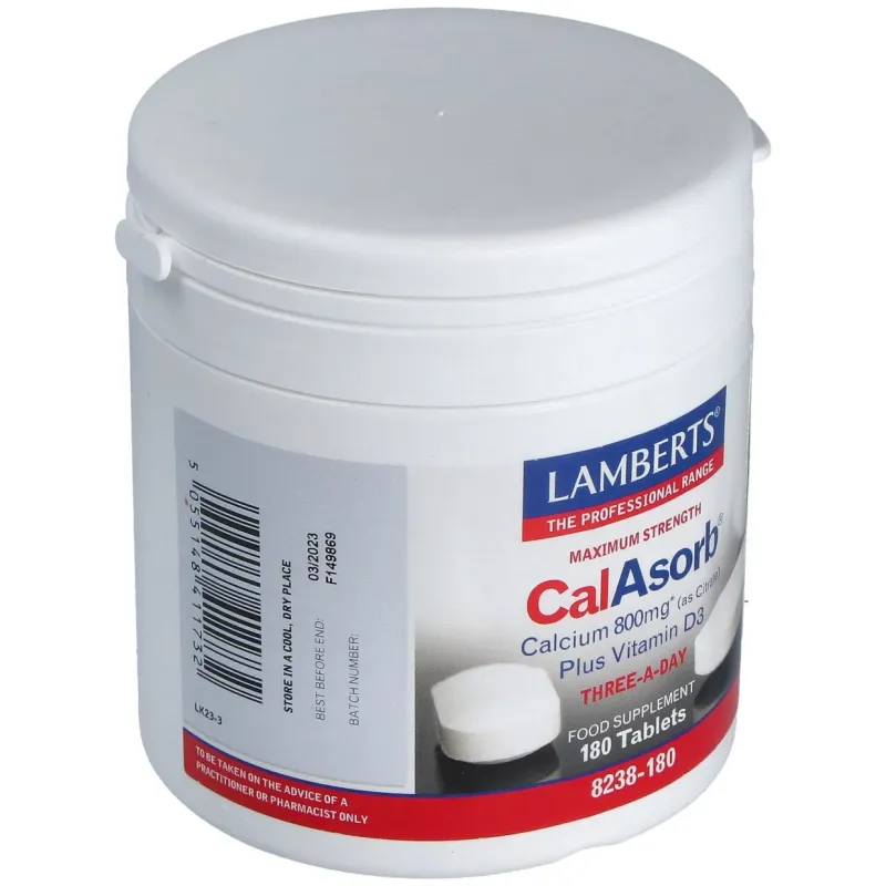 Calasorb citrato de calcio 800mg.180comp. | Farmacia Barata