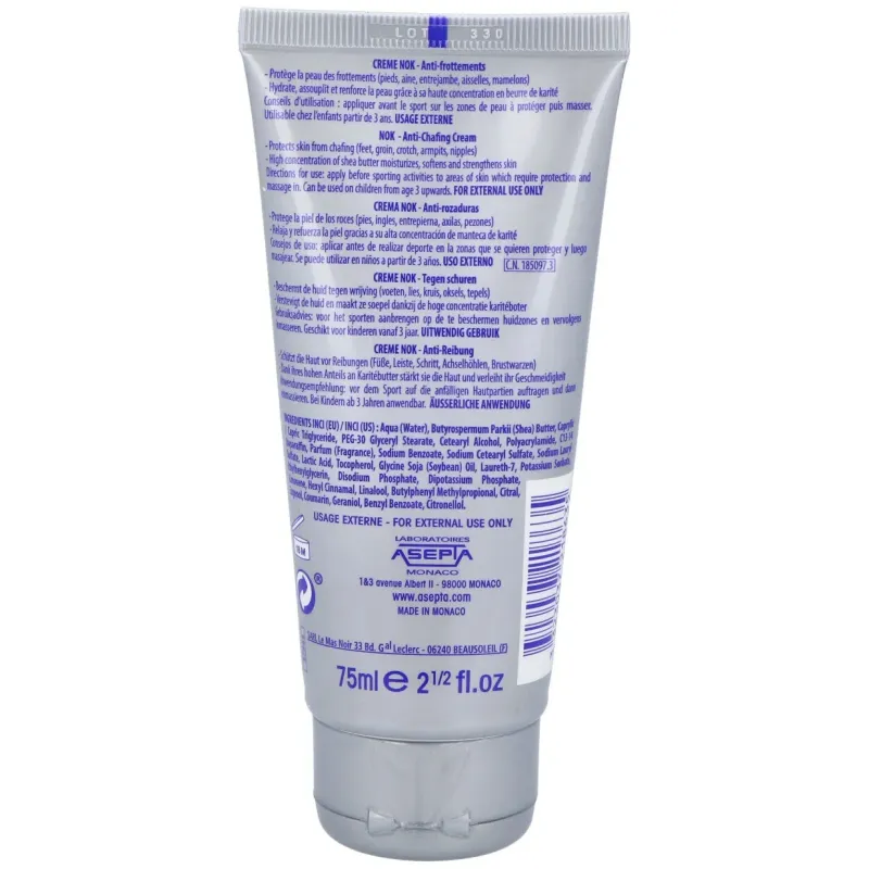 Nok crema anti-rozamientos 75ml. | Farmacia Barata