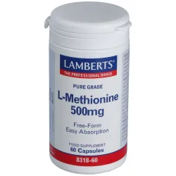 Lamberts l-metionina 500mg 60 caps