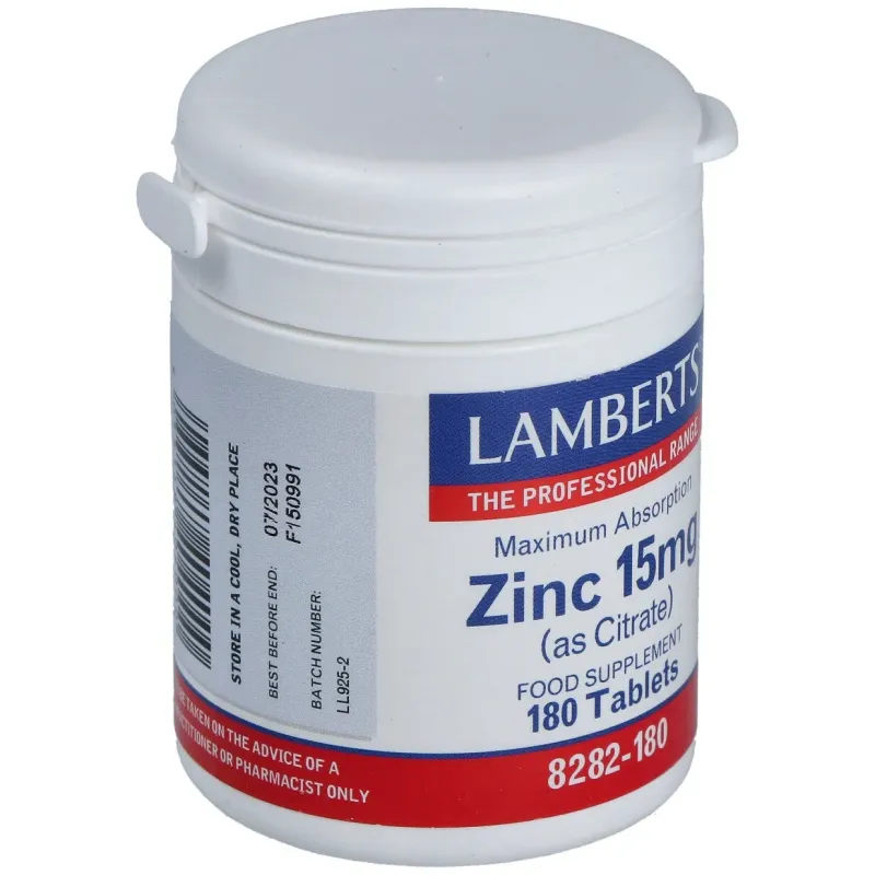 Zinc (como citrato) 15 mg. 180comp. | Farmacia Barata Zinc (como citrato) 15 mg. 180comp. | Farmacia Barata